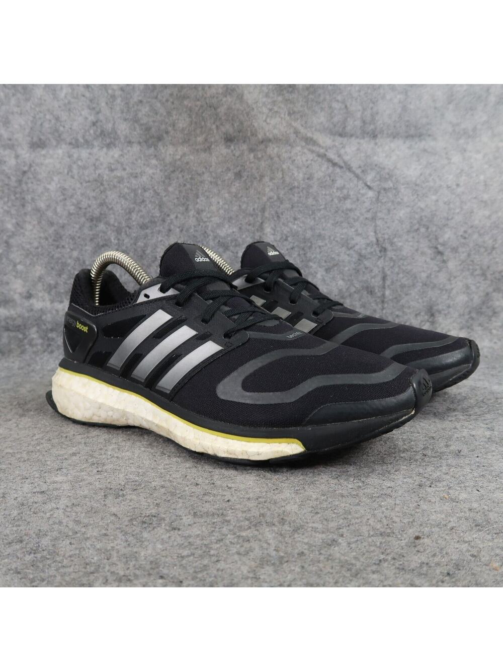 Adidas Shoes Womens 7.5 Athletic Trainers Energy Boost Sneakers Running Black